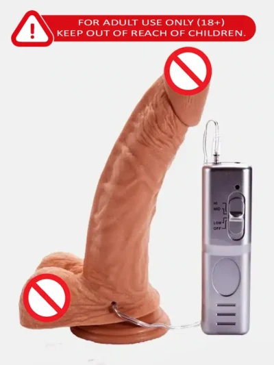 Realistic Dildo Toy for Women with Strong Suction Cup Base