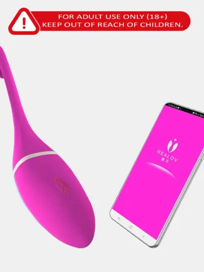 Realov Irena I Smartphone Remote Control Vibrator for App-Based Stimulation