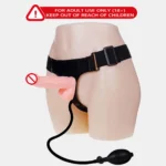 Expand Your Experience: Inflatable Solid Strapon For Women
