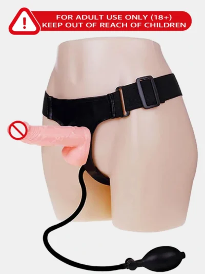 Expand Your Experience: Inflatable Solid Strapon For Women