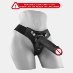 Sensational Delight: Ravishing Cock and Balls Strap On Dildo 7 Inch