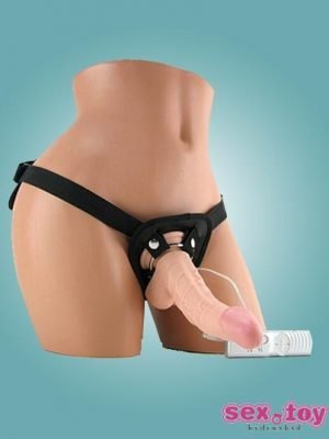 American Whopper Vibrating With Harness - sextoyinhyderabad.com