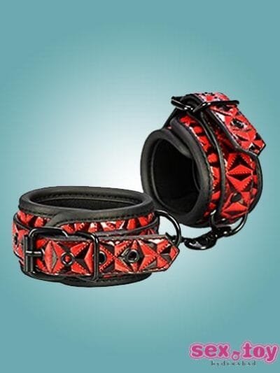 Luxury Bondage SM Fetish Wrist Cuffs Handcuffs - sextoyinhyderabad.com