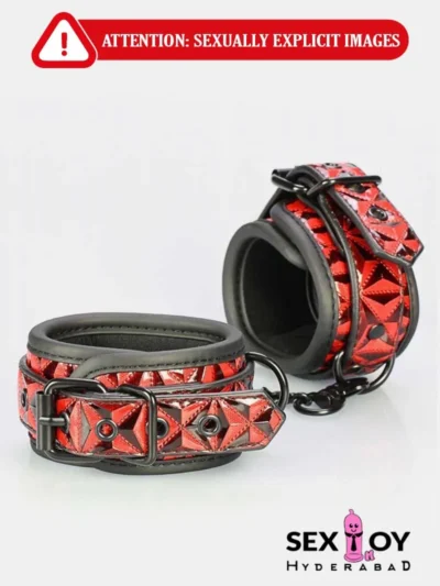 Indulge in Elegance: Luxury Bondage SM Fetish Wrist Cuffs Handcuffs