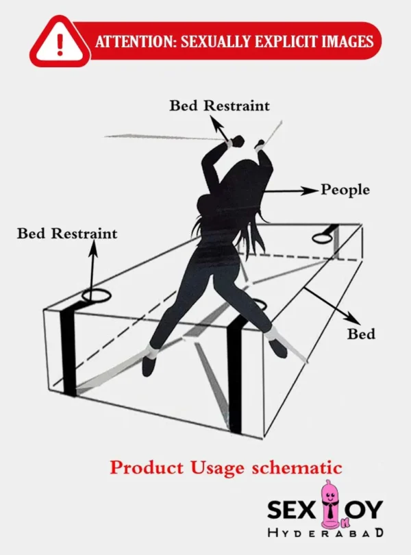 Unleash Your Desires: Explore the Under The Bed Restraint (4 CM Width Belt)