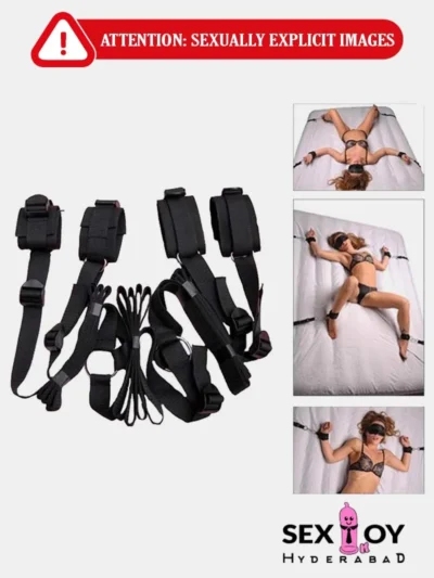 Unleash Your Desires: Explore the Under The Bed Restraint (4 CM Width Belt)