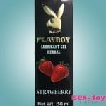 Playboy Lubricant Water Based Gel Strawberry Flavoured - new.www.sextoyinhyderabad.com