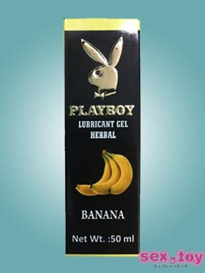 Playboy Lubricant Water Based Gel Banana Flavoured - sextoyinhyderabad.com