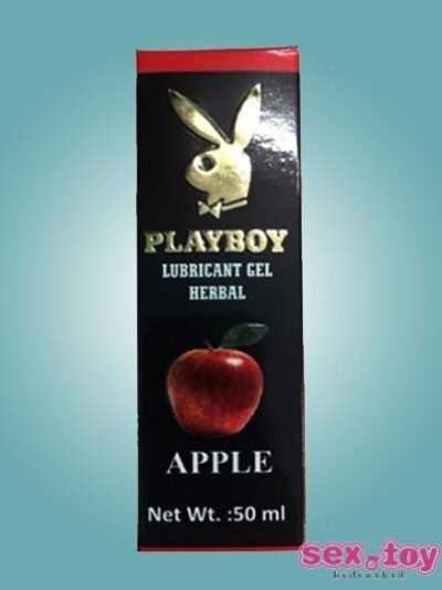 Playboy Lubricant Water Based Gel Apple Flavoured - sextoyinhyderabad.com