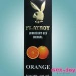 Playboy Lubricant Water Based Gel Orange Flavoured - new.www.sextoyinhyderabad.com