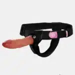 Strap On Sensations: LeLuv Male Hollow Vibrating Strap On