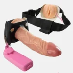 Rise to Pleasure: Real Boner Strap On Dildo with Pussy