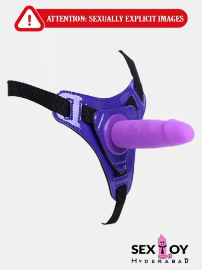 Unleash Pleasure: Ultra Elastic Harness Lesbian Strapon Dildo