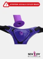 Stretch Your Pleasure: Ultra Elastic Harness Lesbian Strapon Dildo