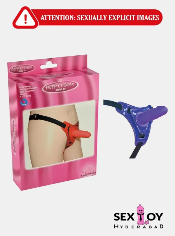 Boundless Pleasure: Ultra Elastic Harness Lesbian Strapon Dildo