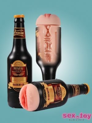 Beer Bottle Fleshlight With Realistic Pussy STHFM-026