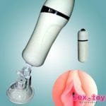 Image of a Fleshlight Masturbator Device With Suction.
