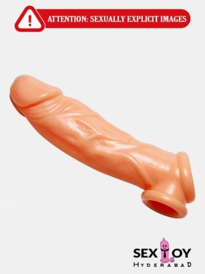 A Male Penis Extender Sleeve for adults.
