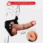 A super realistic hollow strap-on Mars dildo for men.