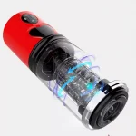 Blowjob machine with rotation and up-down motion for stamina training.