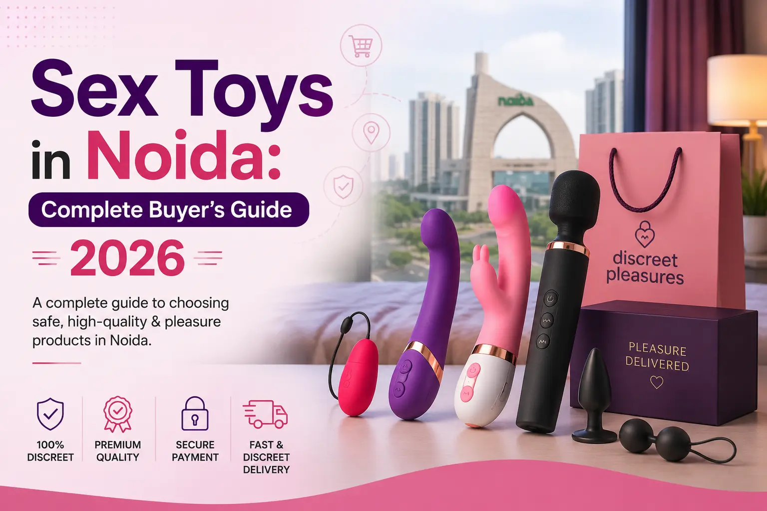 Sex Toys in Noida 2026 guide image with safe and discreet adult products.