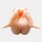 Artificial Vagina Toy: Close-up of a male masturbator.