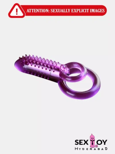 Image showing a vibrating penis ring for men available in India.