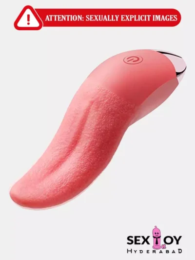 Image of a Wireless Tongue Vibrator for Women