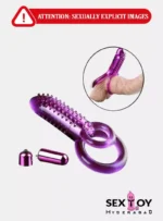 Picture of a vibrating penis ring for men from India.