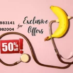 banana and a stethoscope