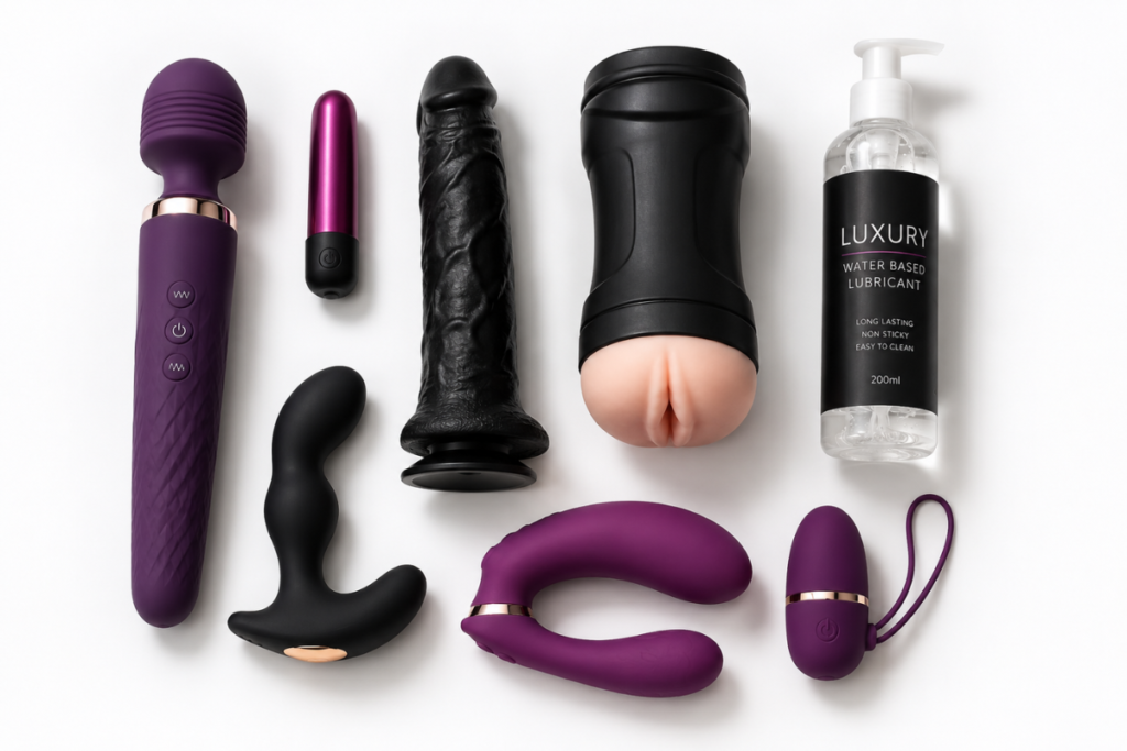Different Types of Sex Toys in Kolkata Made from Body-Safe Materials