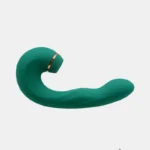 3-in-1 Sucking Vibrator Massager showcasing its unique design and multifunctional features for ultimate pleasure.