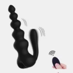 Wireless Remote Control Anal Vibrator featuring 10 vibration modes, designed for pleasurable anal stimulation.
