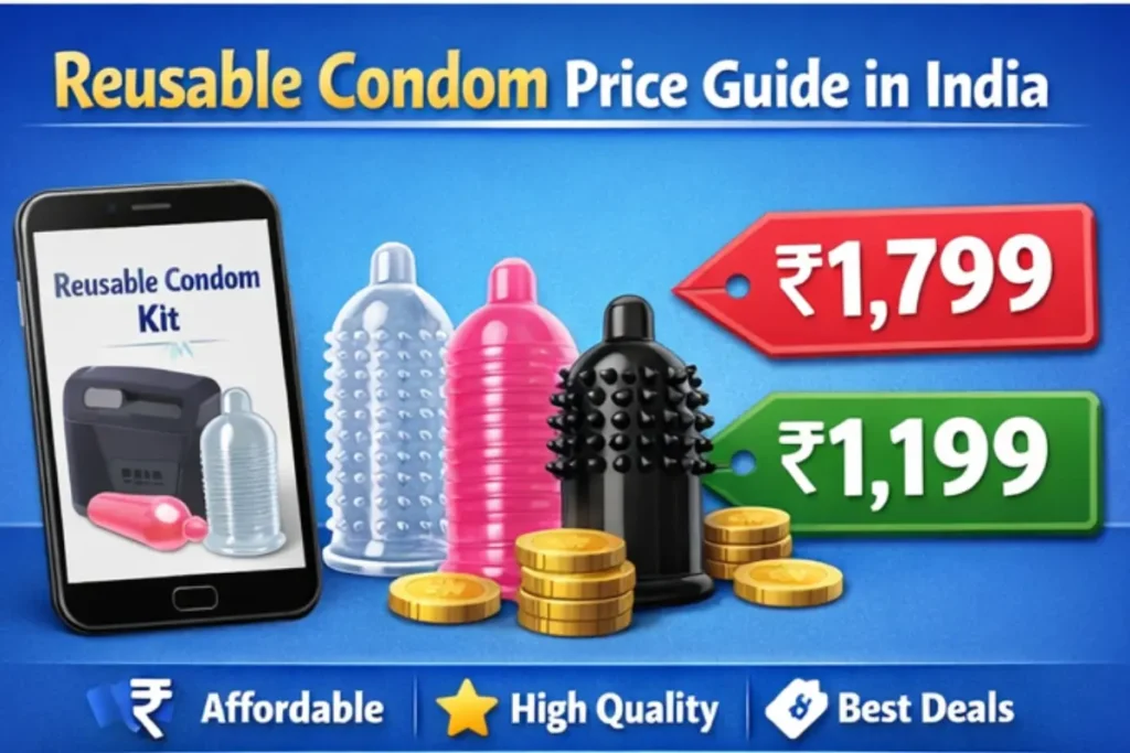 Reusable condom price in India – affordable eco‑friendly protection