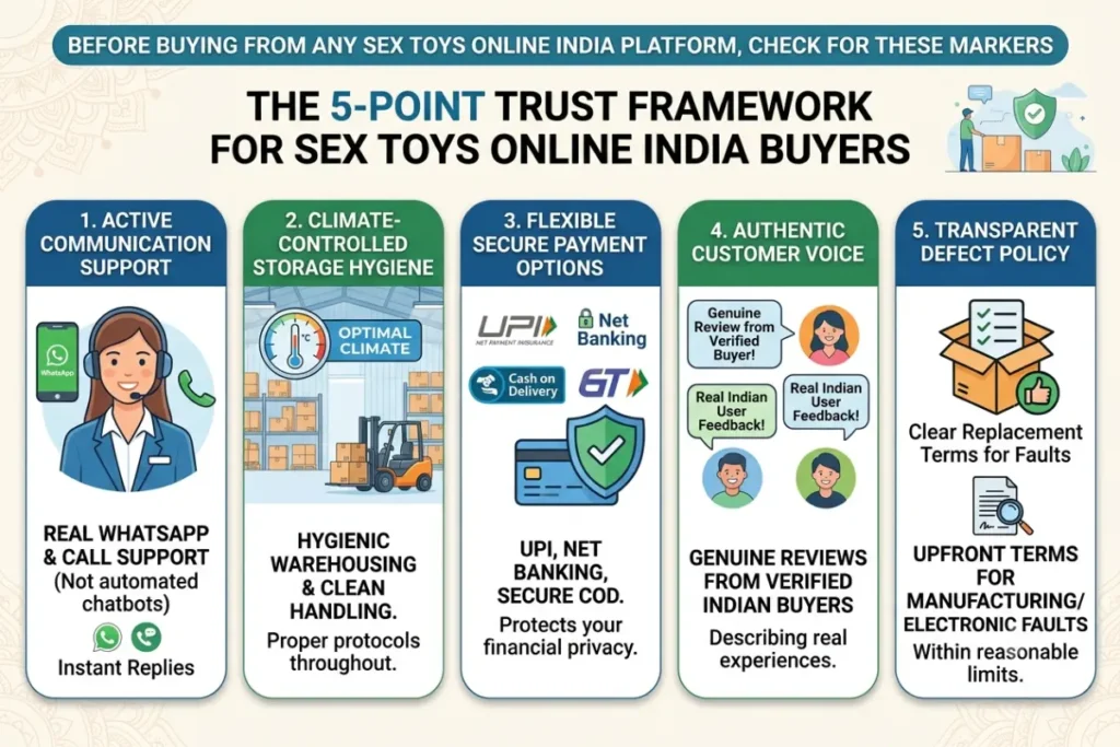Safety Body-safe platinum silicone products compared with unsafe counterfeit materials in Sex Toys Online India