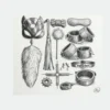 Premium BDSM accessories set featuring a mask, cuffs, feather tickler, whip, ball gag, and other adult bondage essentials.