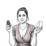 Woman holding premium sex toys for women, showcasing modern adult wellness products designed for comfort and personal pleasure.