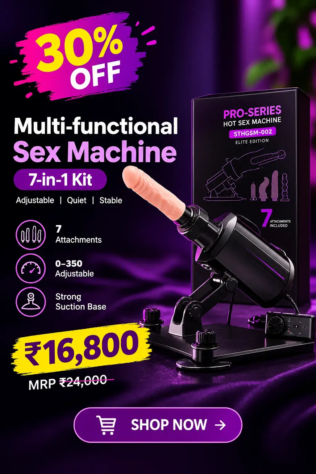 Girl Sex Machine Kit